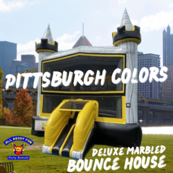Pittsburgh Colors Marbled Bounce House