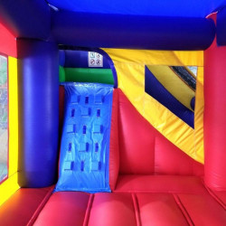 inflatable bounce house rental pittsburgh pa water slide modular rainbow2 1652584184 Rainbow Wet/Dry Bounce House Water Slide Combo
